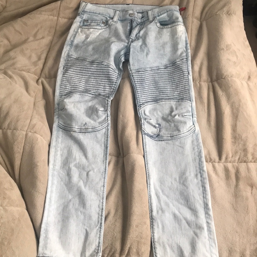 True religion moto skinny jeans